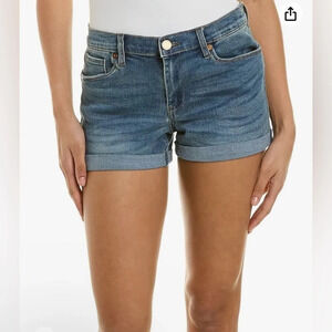 Blank NYC The Fulton cuffed jean shorts moon child size 25